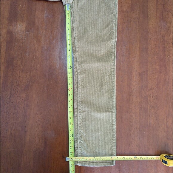 Levis Low Pro Corduroy Mid Rise Relaxed Straight Leg Pants Mens 32x30 Casual NEW - Picture 8 of 9
